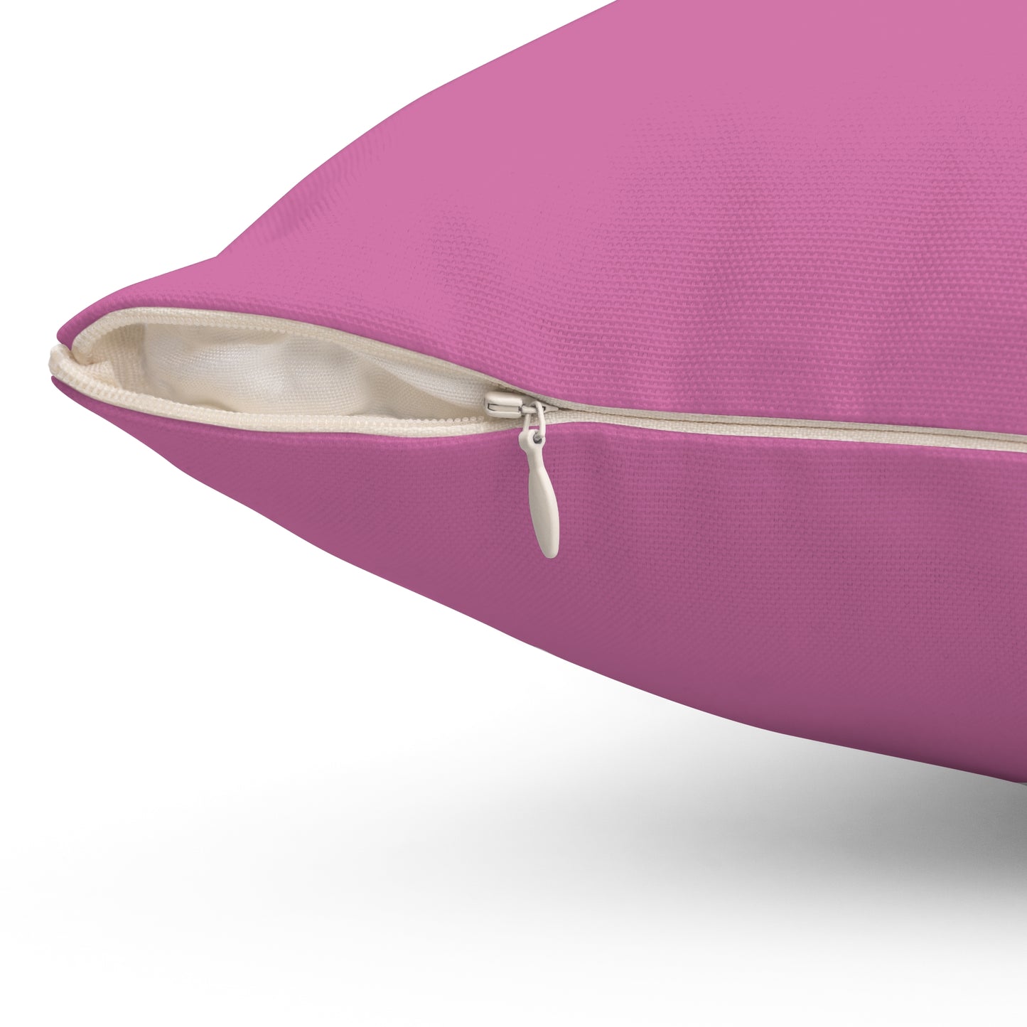 "Q" Spun Square Pillow