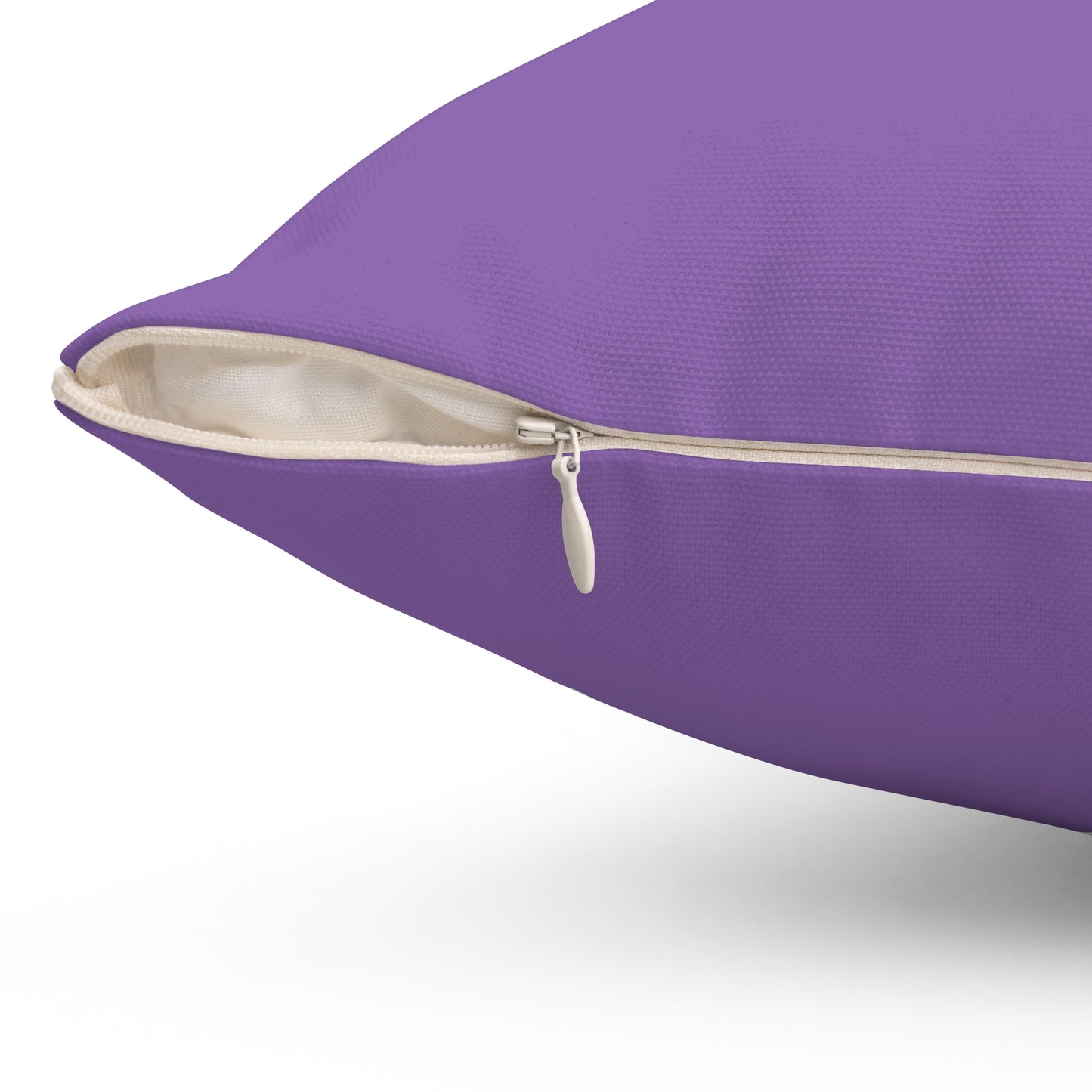 "Q" Spun Square Pillow