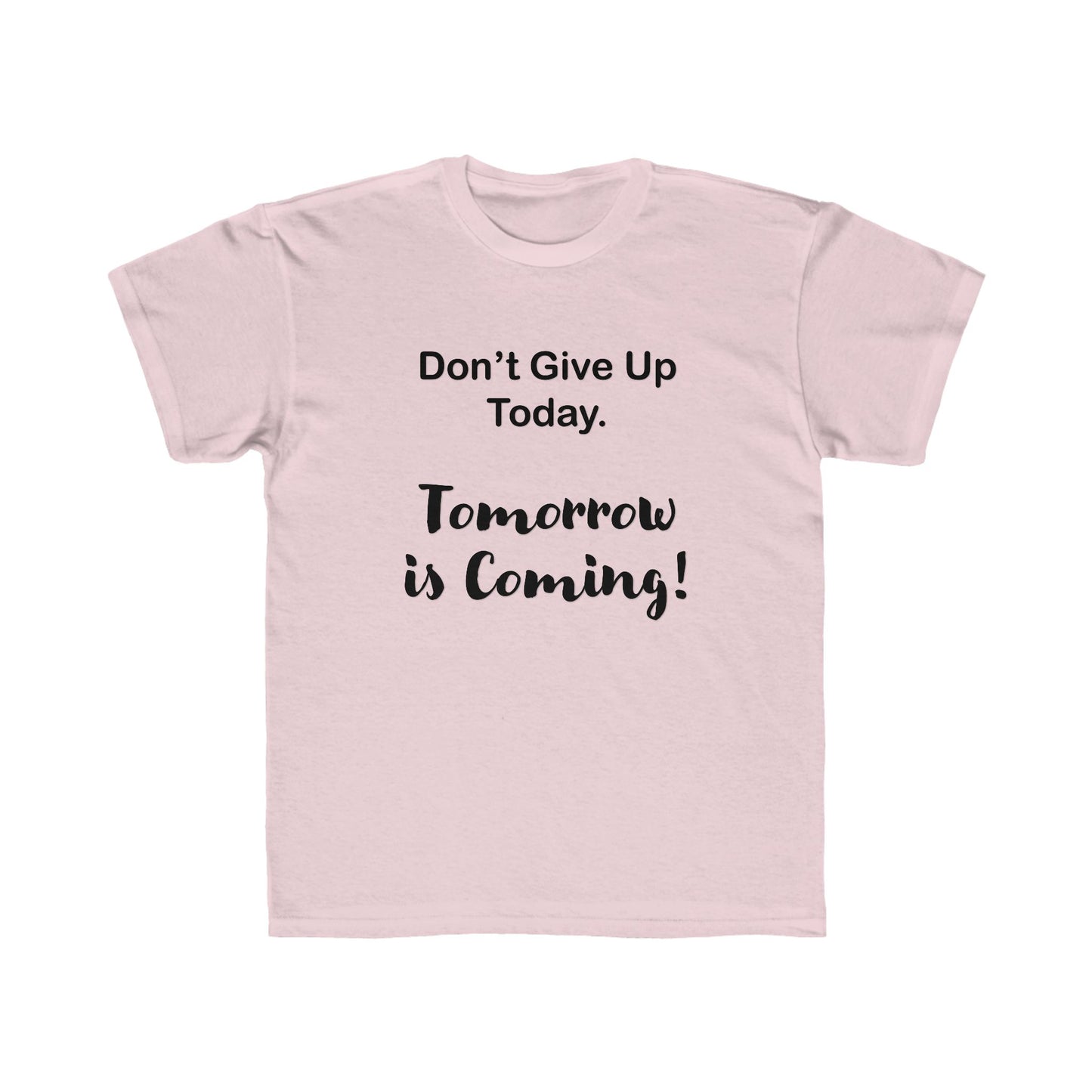 "Tomorrow is Coming!" Jersey Short Sleeve Tee