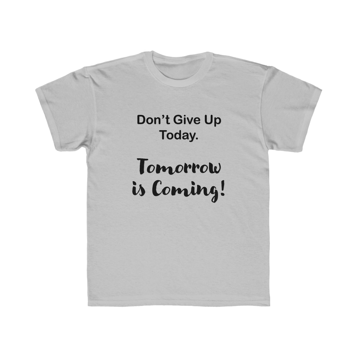 "Tomorrow is Coming!" Jersey Short Sleeve Tee