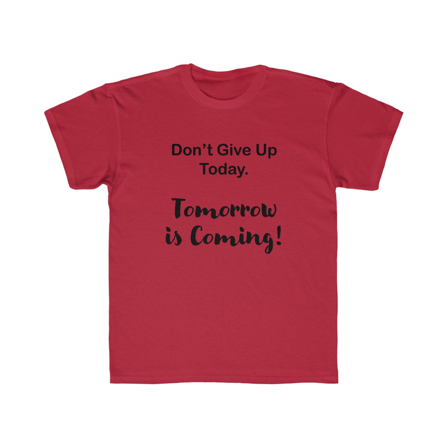 "Tomorrow is Coming!" Jersey Short Sleeve Tee