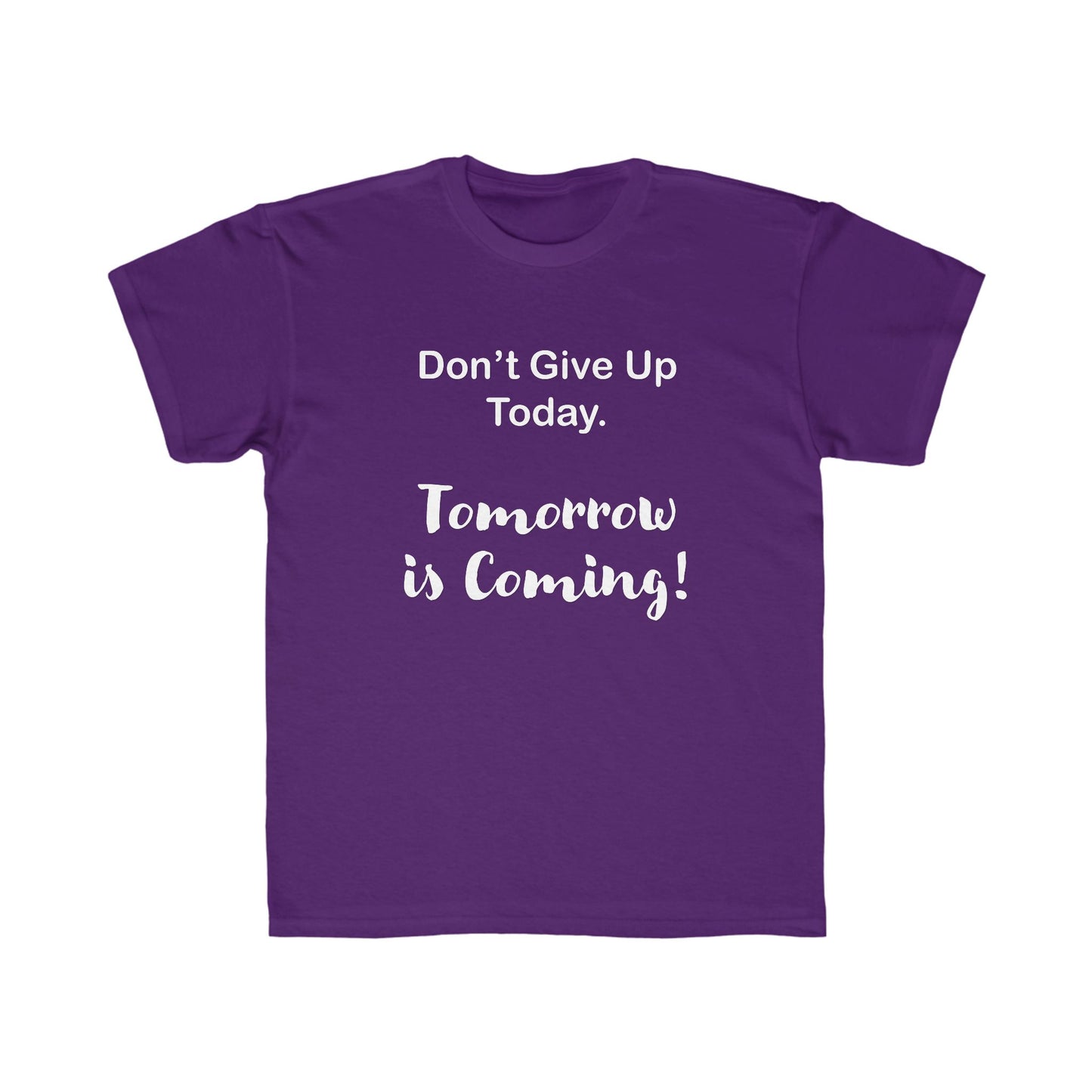 "Tomorrow is Coming!" Jersey Short Sleeve Tee