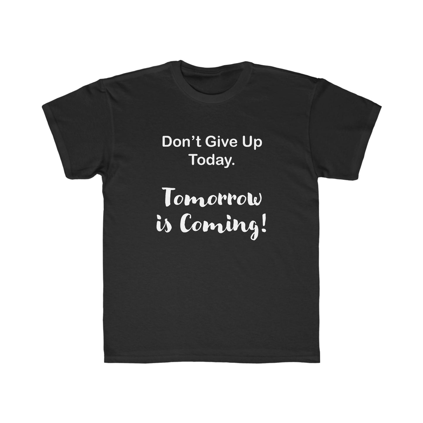 "Tomorrow is Coming!" Jersey Short Sleeve Tee