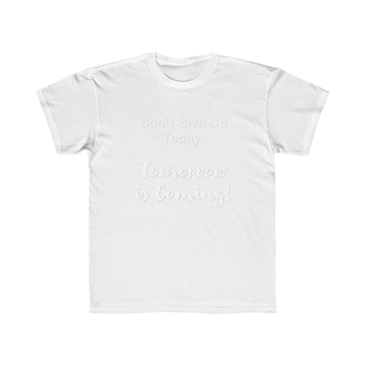"Tomorrow is Coming!" Jersey Short Sleeve Tee
