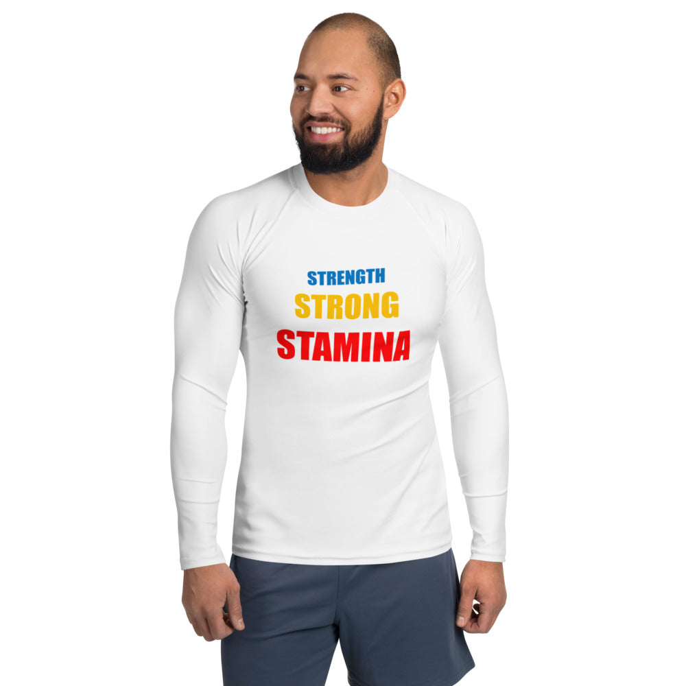 Strength/Strong/Stamina Men's Rash Guard