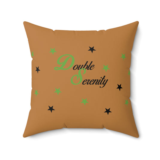 Double Serenity Spun Square Pillow