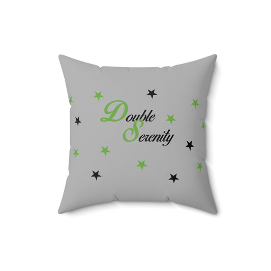 Double Serenity Spun Square Pillow