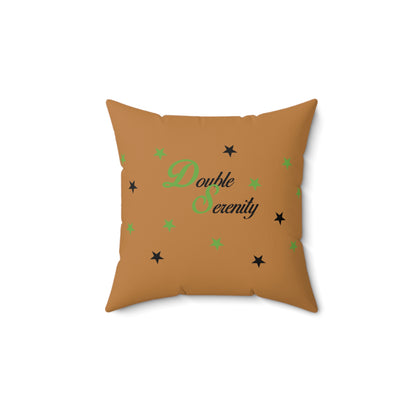 Double Serenity Spun Square Pillow