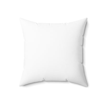 "Q" Spun Square Pillow