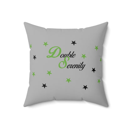 Double Serenity Spun Square Pillow