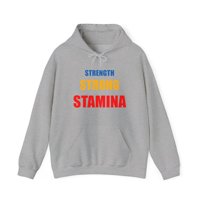 Strength/Strong/Stamina Heavy Blend™ Hooded Sweatshirt