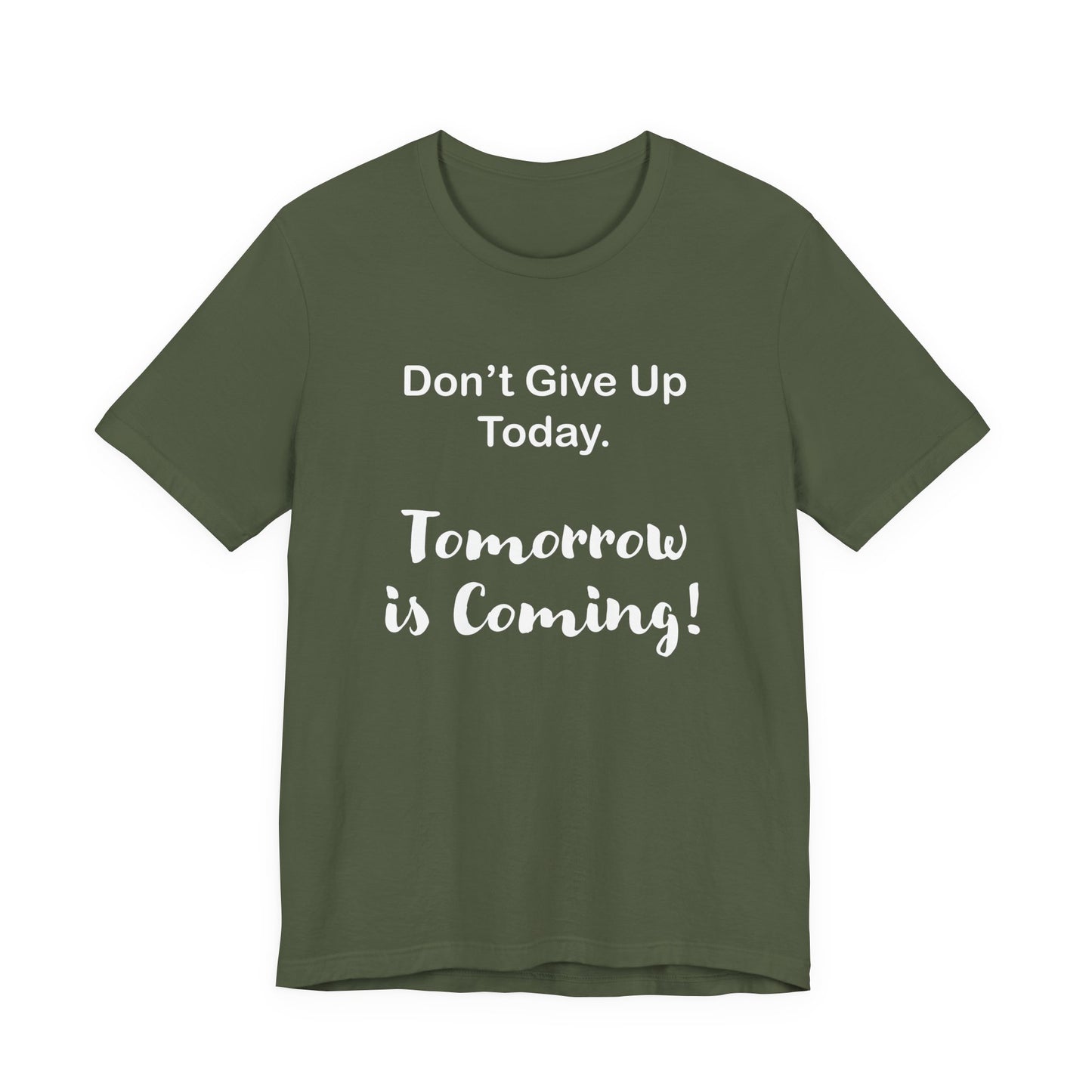 "Tomorrow is Coming!" Jersey Short Sleeve Tee