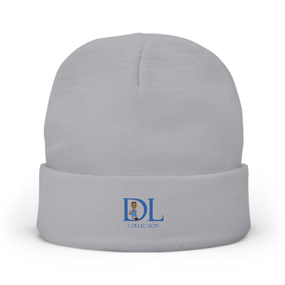 "DL" Knit Beanie (Embroidery)