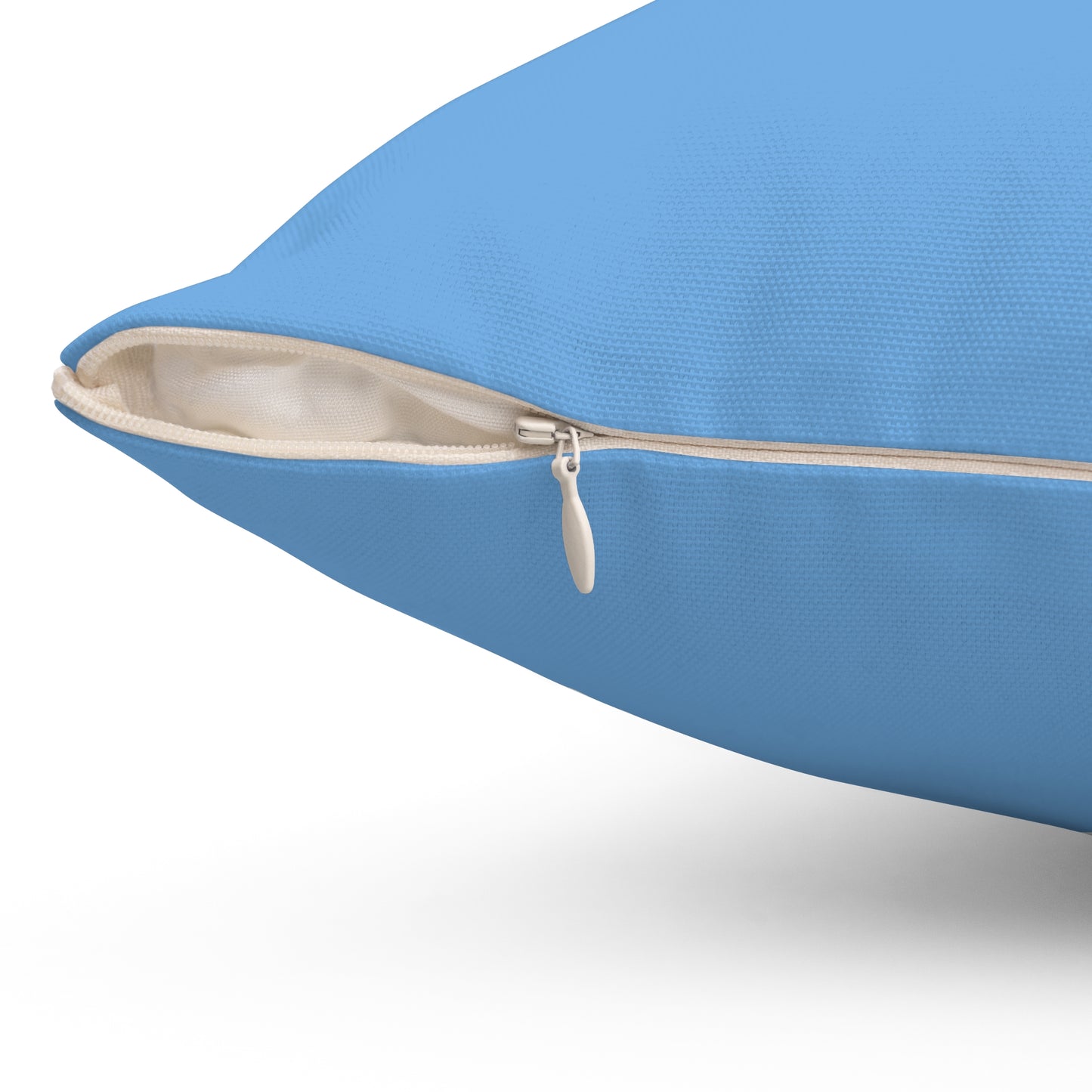 "Q" Spun Square Pillow