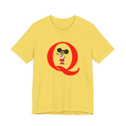 Unisex Jersey Short Sleeve "Q" Collection Tee
