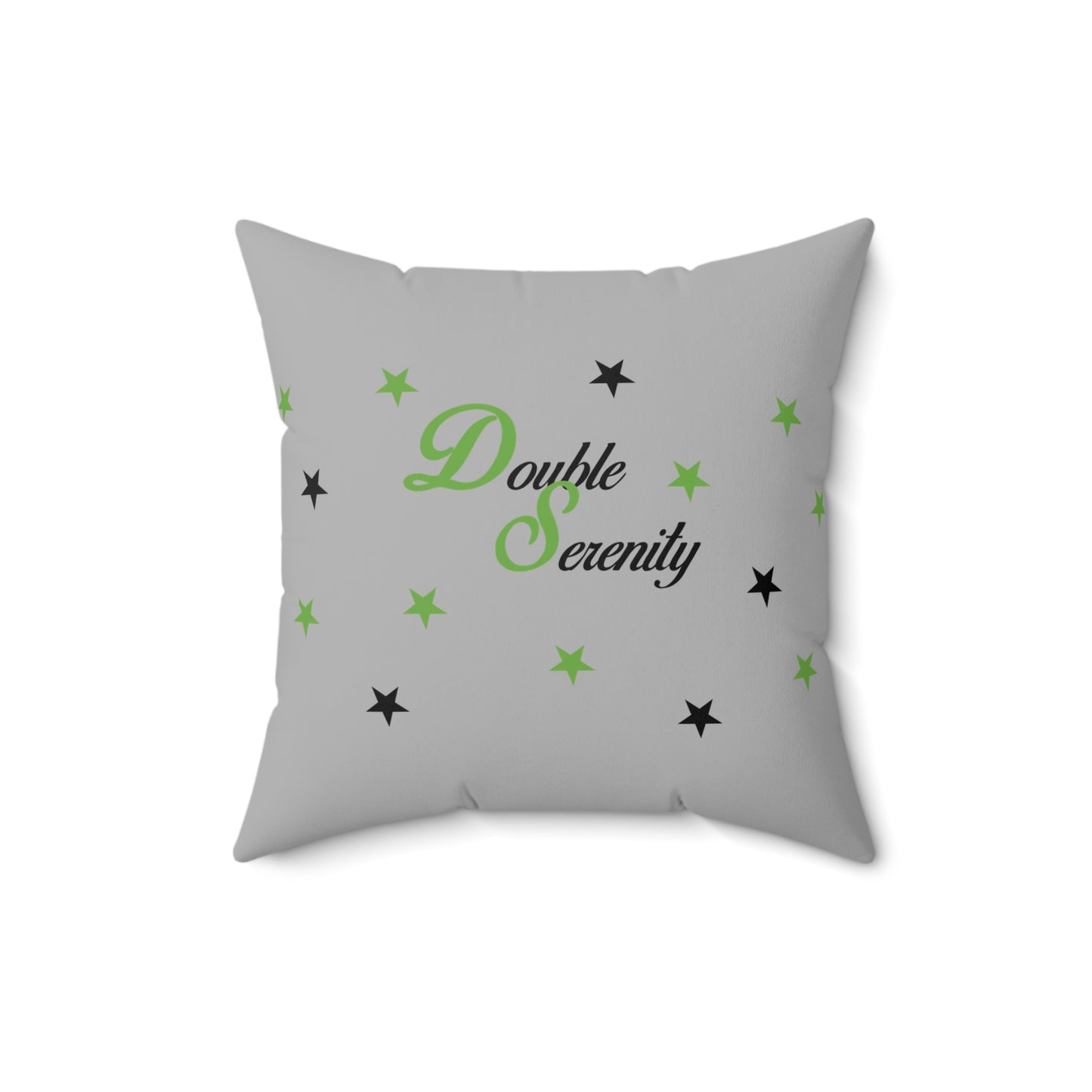 Double Serenity Spun Square Pillow