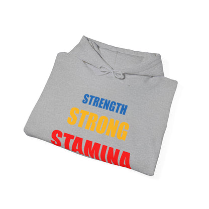 Strength/Strong/Stamina Heavy Blend™ Hooded Sweatshirt