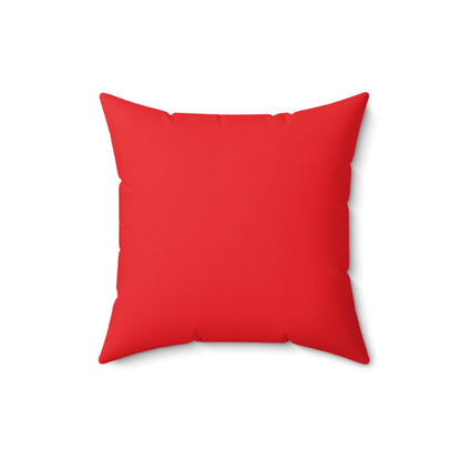 "Tomorrow is Coming!" Square Pillow