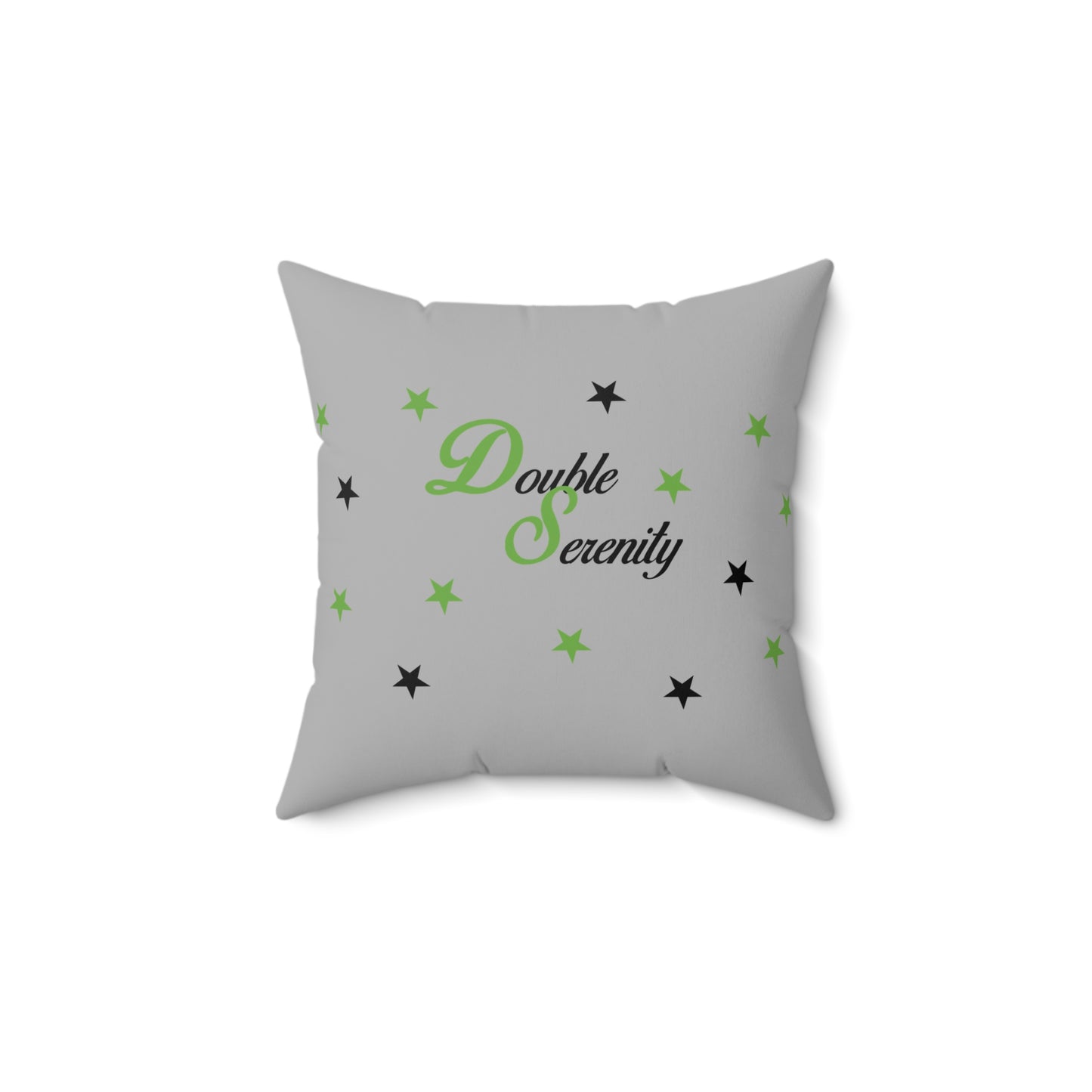 Double Serenity Spun Square Pillow