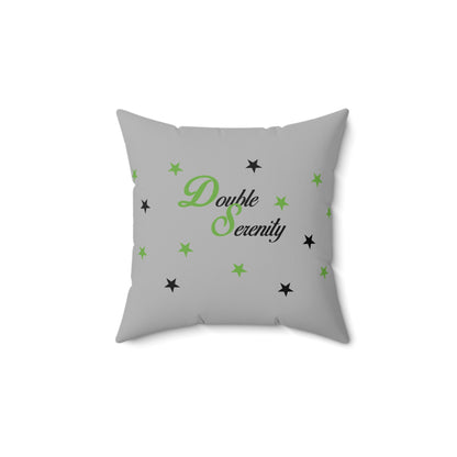 Double Serenity Spun Square Pillow