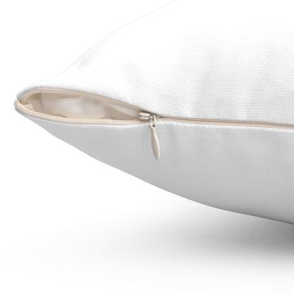 "DL" Spun Square Pillow