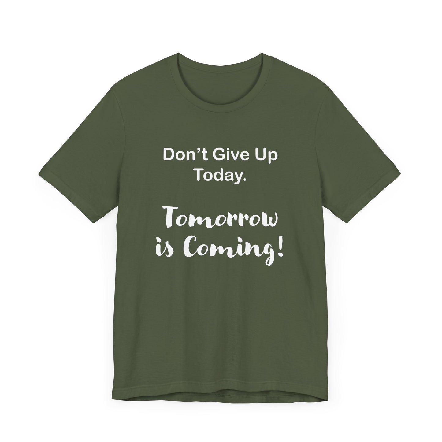 "Tomorrow is Coming!" Jersey Short Sleeve Tee