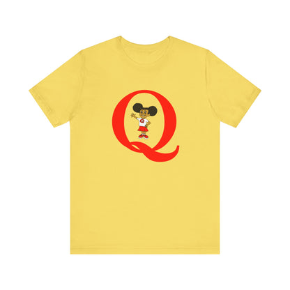 Unisex Jersey Short Sleeve "Q" Collection Tee