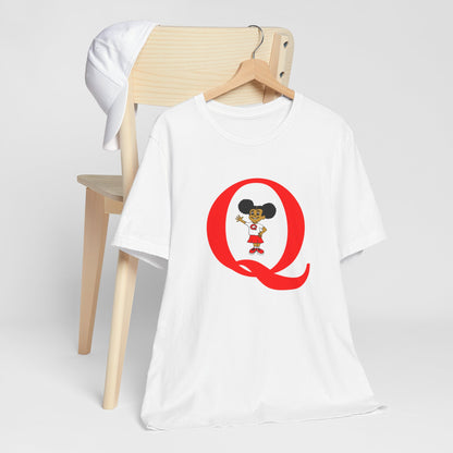 Unisex Jersey Short Sleeve "Q" Collection Tee