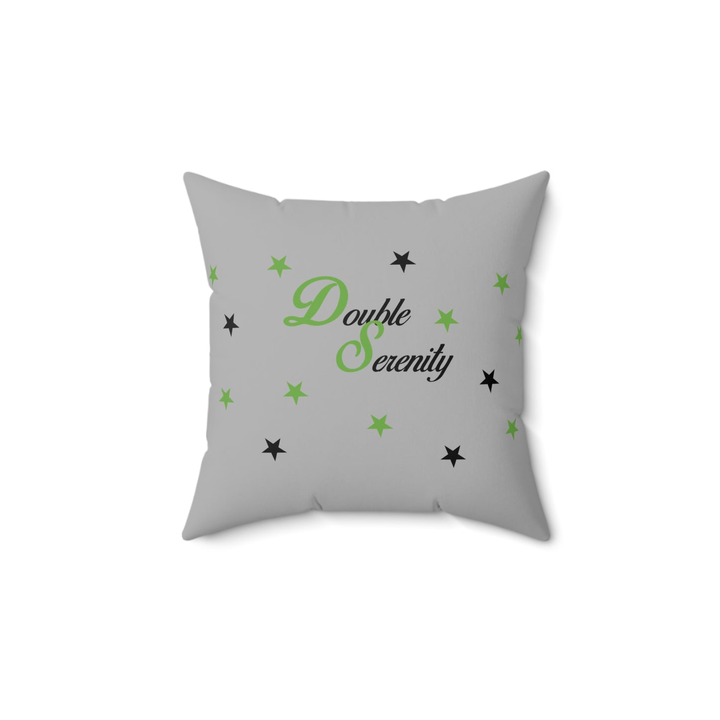 Double Serenity Spun Square Pillow