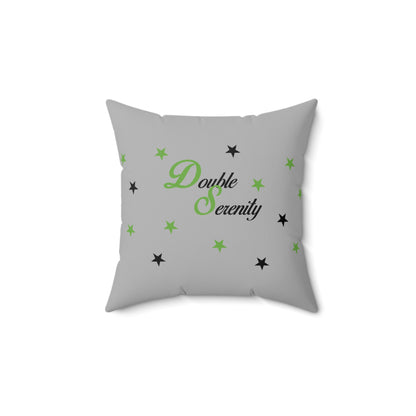 Double Serenity Spun Square Pillow