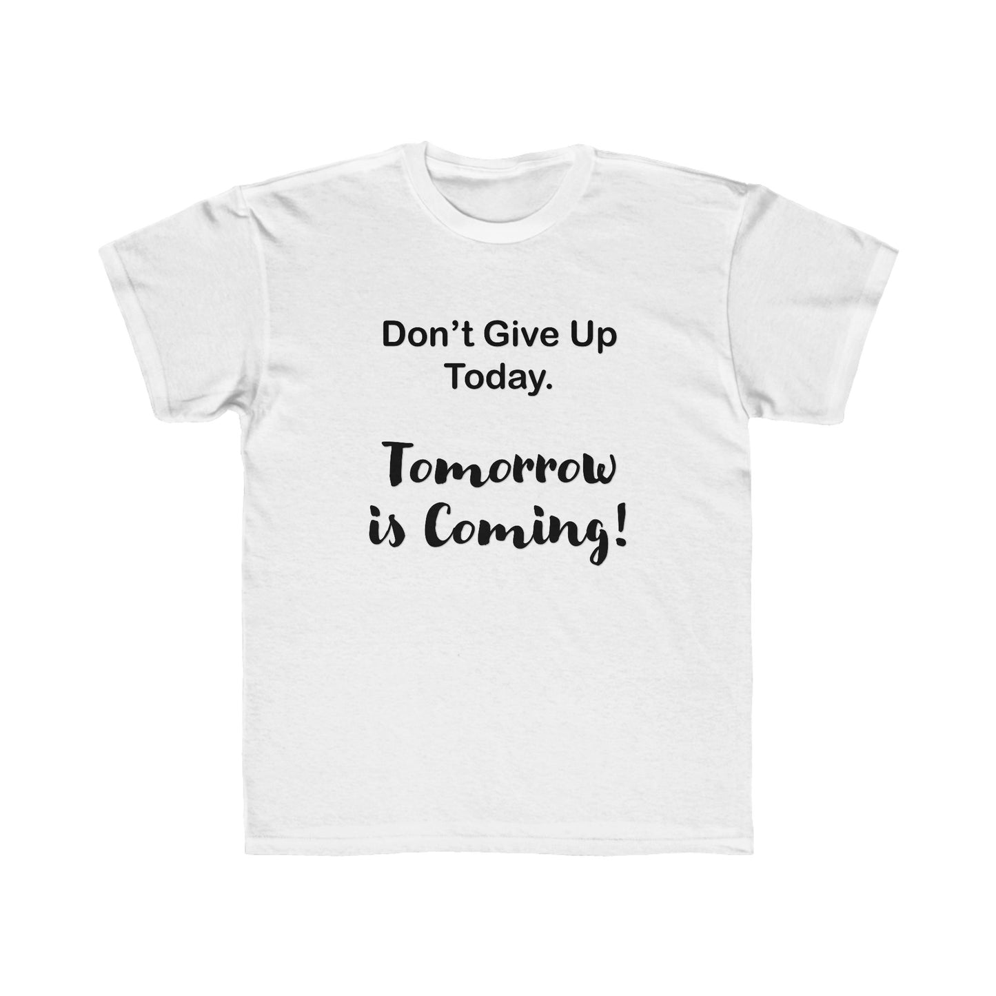 "Tomorrow is Coming!" Jersey Short Sleeve Tee