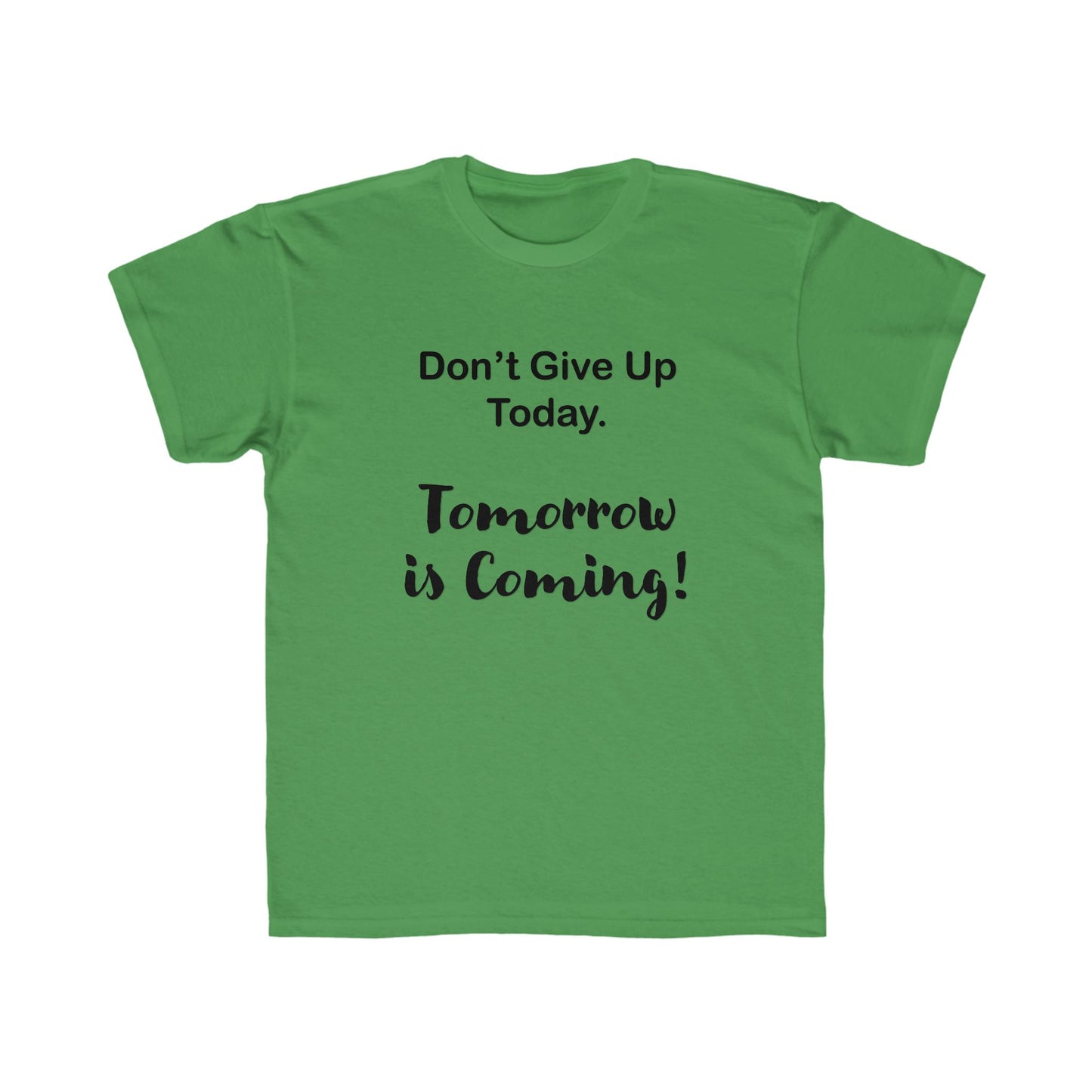 "Tomorrow is Coming!" Jersey Short Sleeve Tee