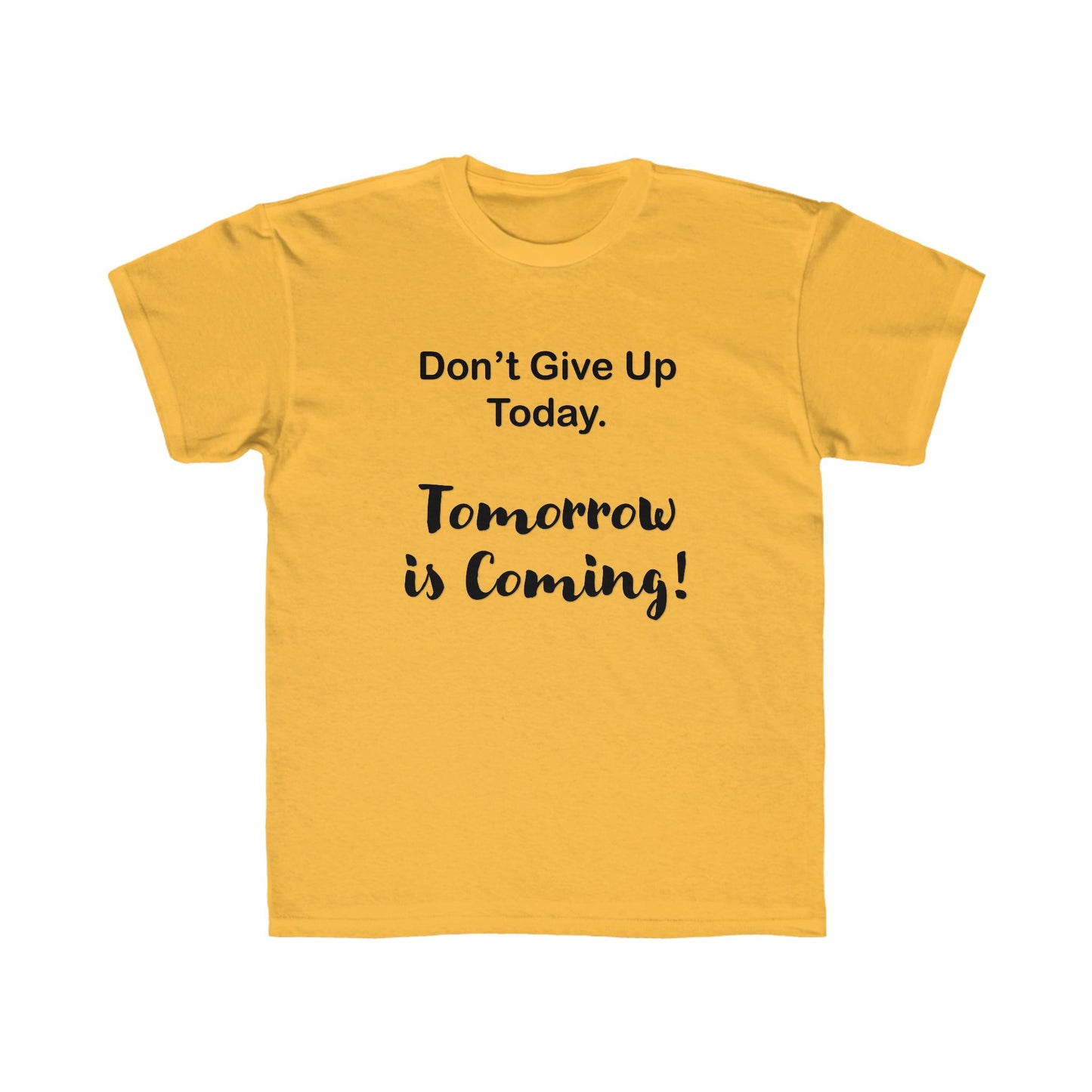 "Tomorrow is Coming!" Jersey Short Sleeve Tee