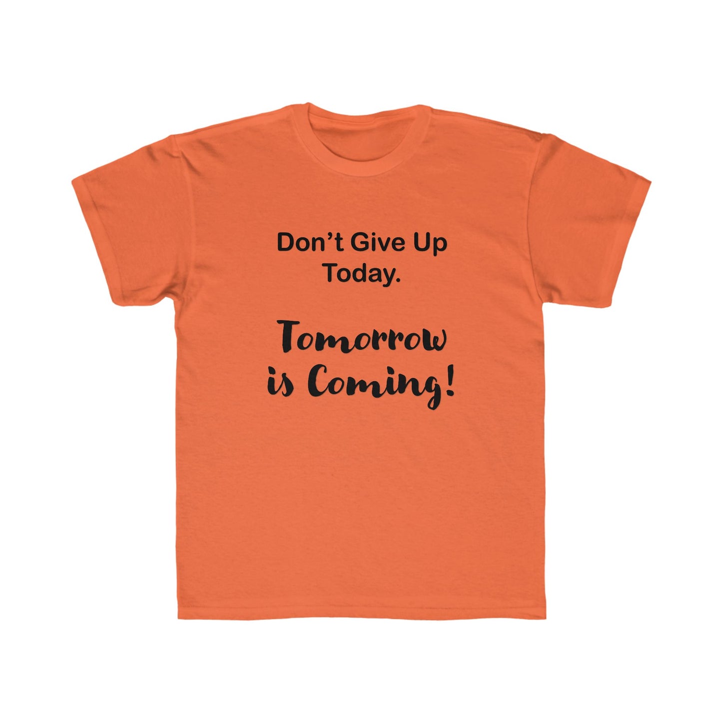 "Tomorrow is Coming!" Jersey Short Sleeve Tee
