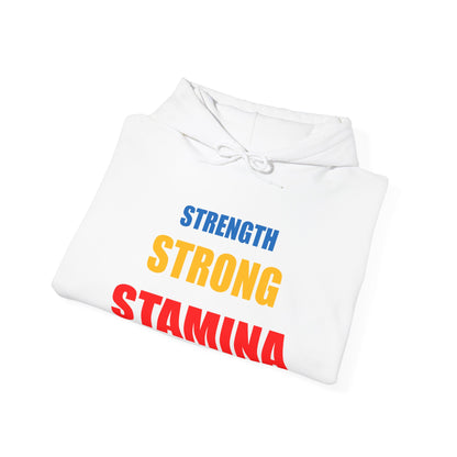 Strength/Strong/Stamina Heavy Blend™ Hooded Sweatshirt