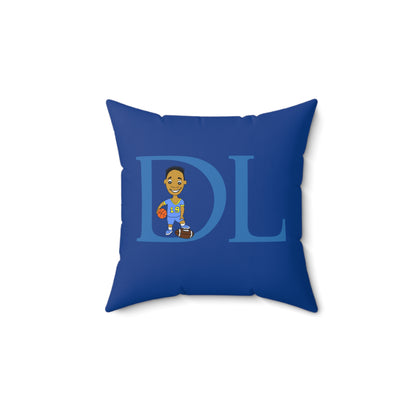 "DL" Spun Square Pillow