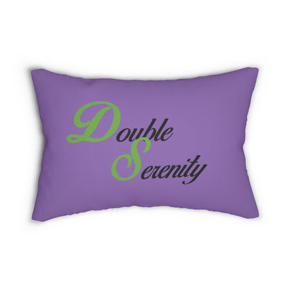 Double Serenity Spun Lumbar Pillow