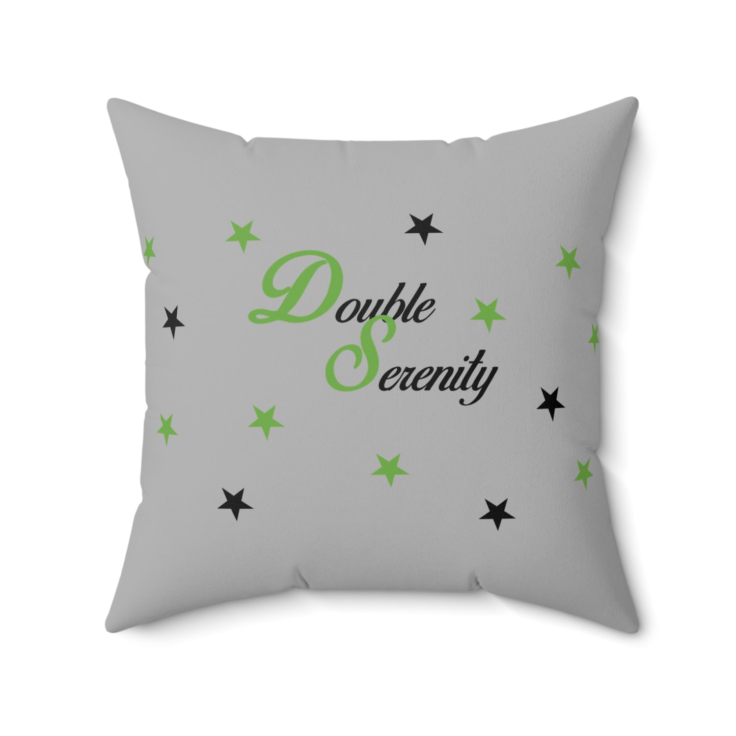 Double Serenity Spun Square Pillow