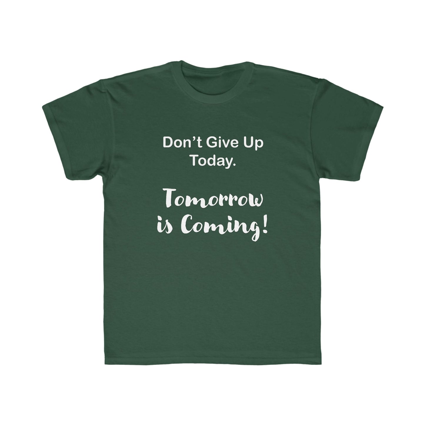 "Tomorrow is Coming!" Jersey Short Sleeve Tee