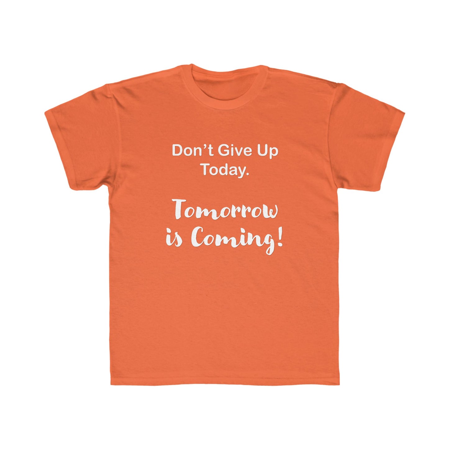 "Tomorrow is Coming!" Jersey Short Sleeve Tee