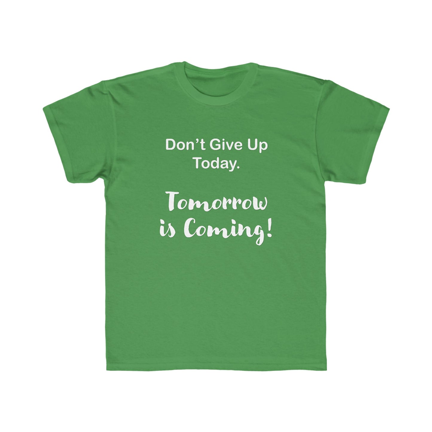 "Tomorrow is Coming!" Jersey Short Sleeve Tee